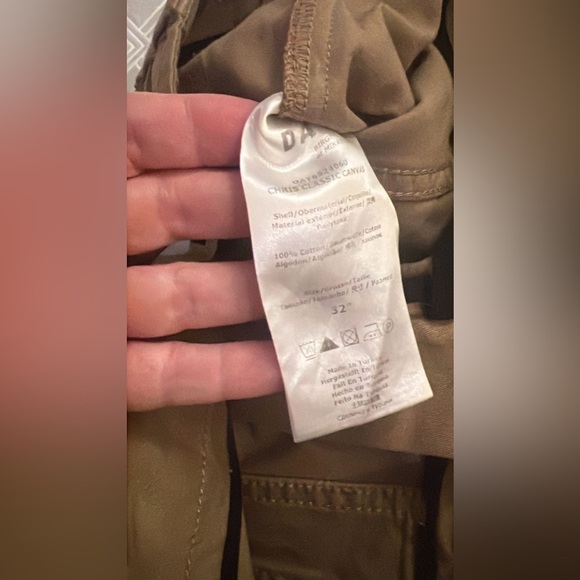 NWT Day Birger Et Mikkelsen Brown Wide-Leg Pants Size 32 - Picture 11 of 13